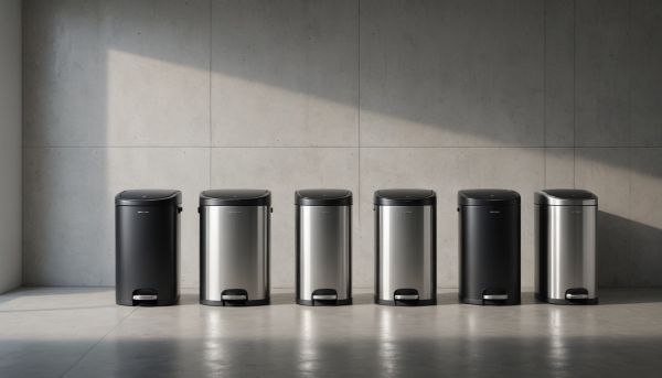 Découvrez notre sélection de poubelles pour tous les styles