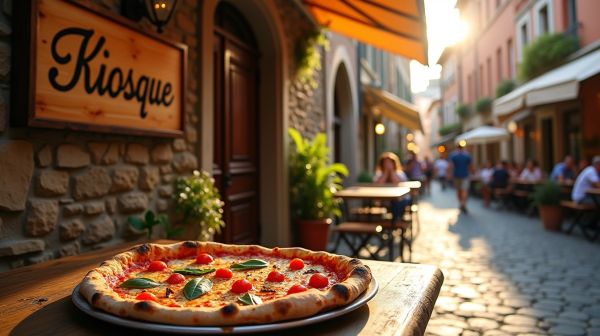 Savourez des pizzas artisanales au kiosque à Nexon